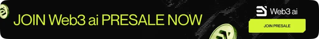 Web3 AI's enorme voorverkoop van $ 7,7 miljoen steelt de schijnwerpers terwijl Cardano zich richt op $ 0,63 en XRP's kraampjes 4 Web3ai -banner