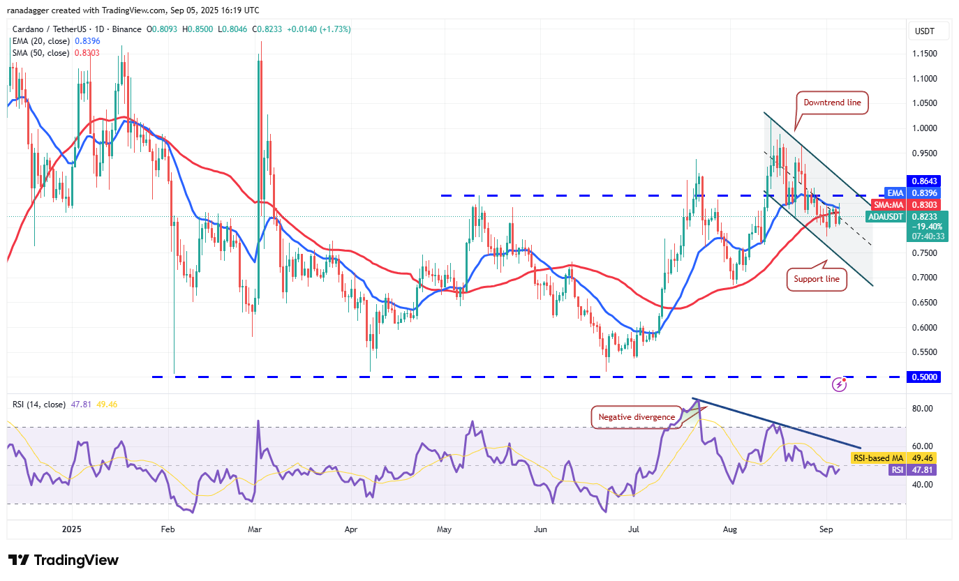 Dogecoin, cryptocurrencies, bitcoin prijs, XRP, markten, cryptocurrency -uitwisseling, cardano, prijsanalyse, binance munt, kettinglink, marktanalyse, etherprijs, solana, bitcoin ETF, ETF, sui