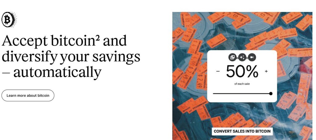 Square en Bitcoin merkaankondiging